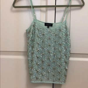 Beaded Topshop Tank Top